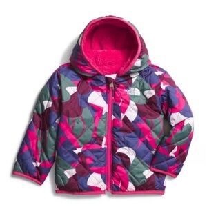 The North Face baby girl reversible jacket shady glade 6-12 months